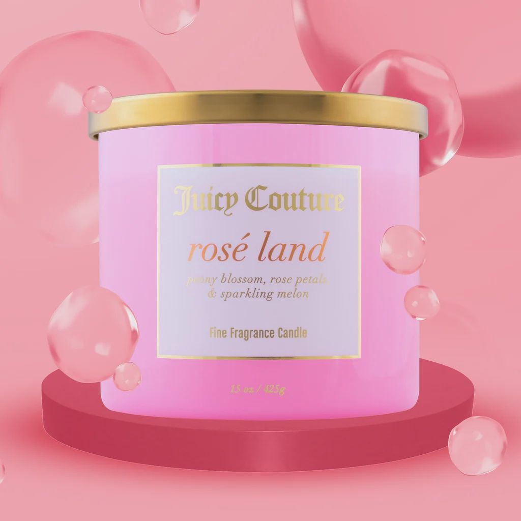 Juicy Culture Rose Land Candle 14.5oz