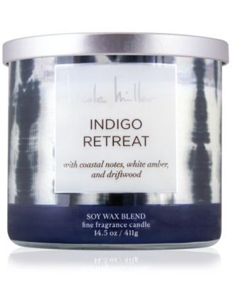 Nicole Miller Indigo Retreat Candle 14.5oz