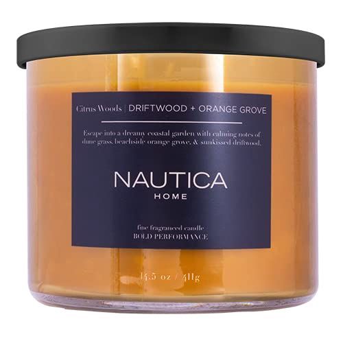 Nautica Citrus Woods Candle 14.5oz