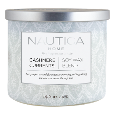 Nautica Cashmere Currents Candle 14.5oz