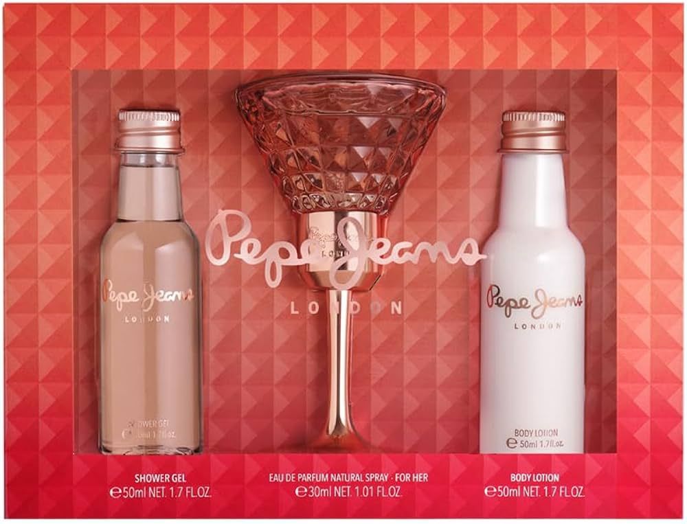 Pepe Jeans for Her 3Pc Set - EDP + Body Lotion + Shower Gel 30ml