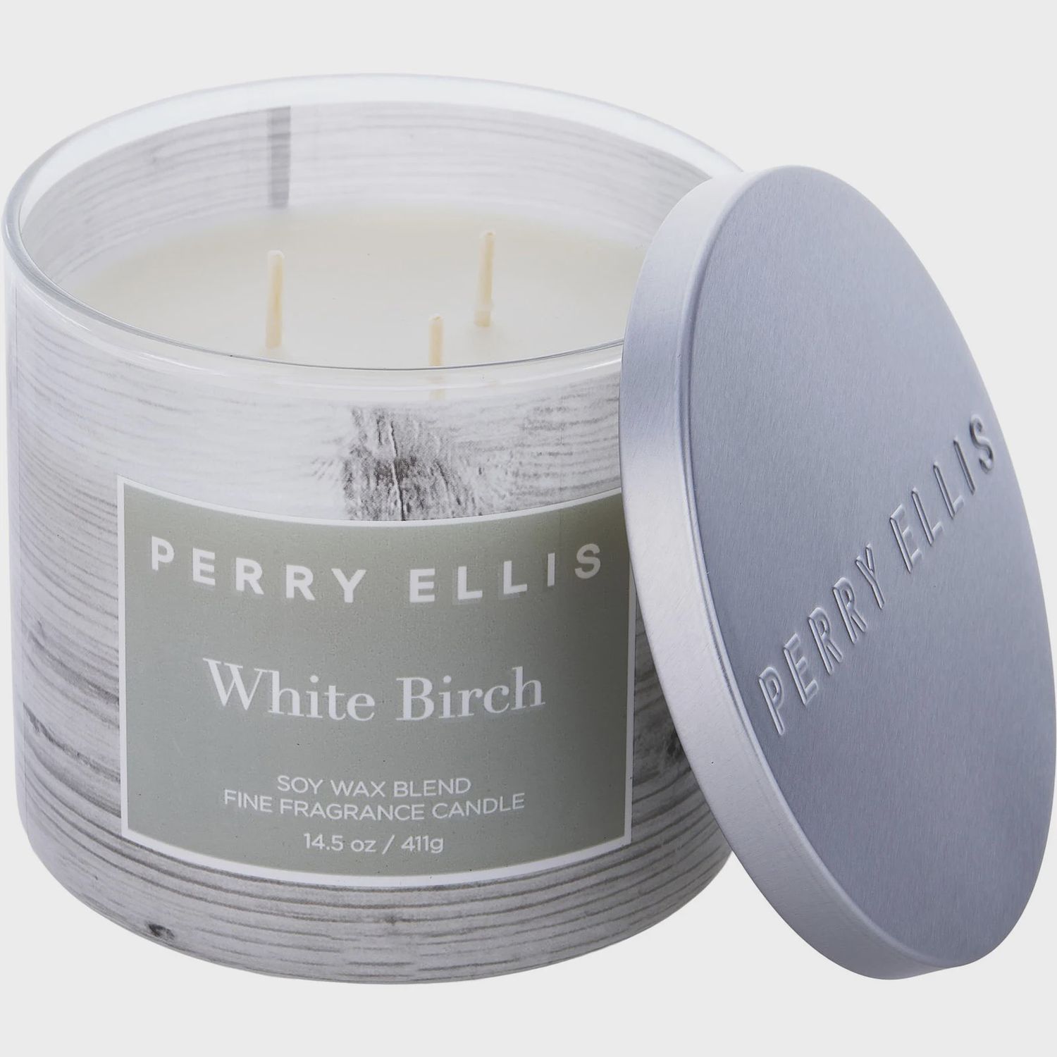 Perry Ellis White Birch Candle 14.5oz