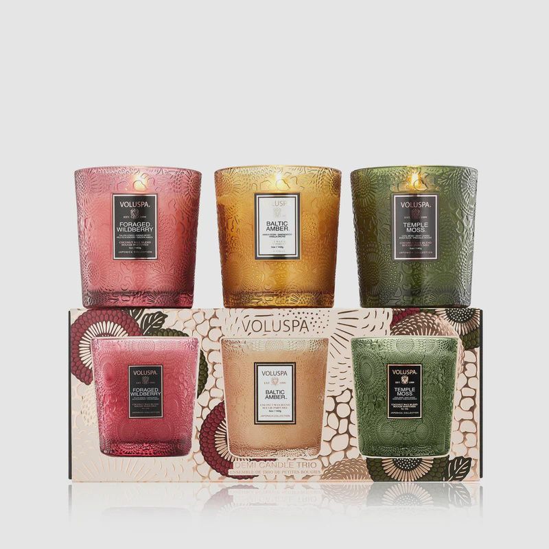 Demi Candle Trio Giftset