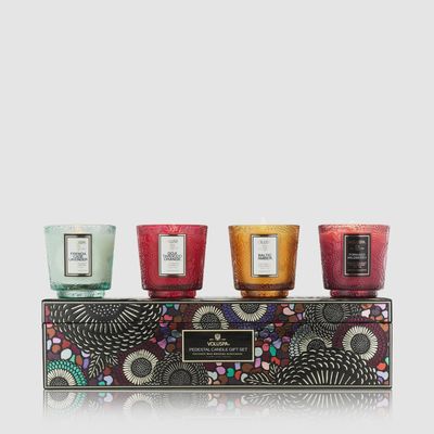 Pedestal Candle Trio Giftset