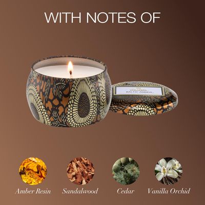 Small Tin Baltic Amber 4oz