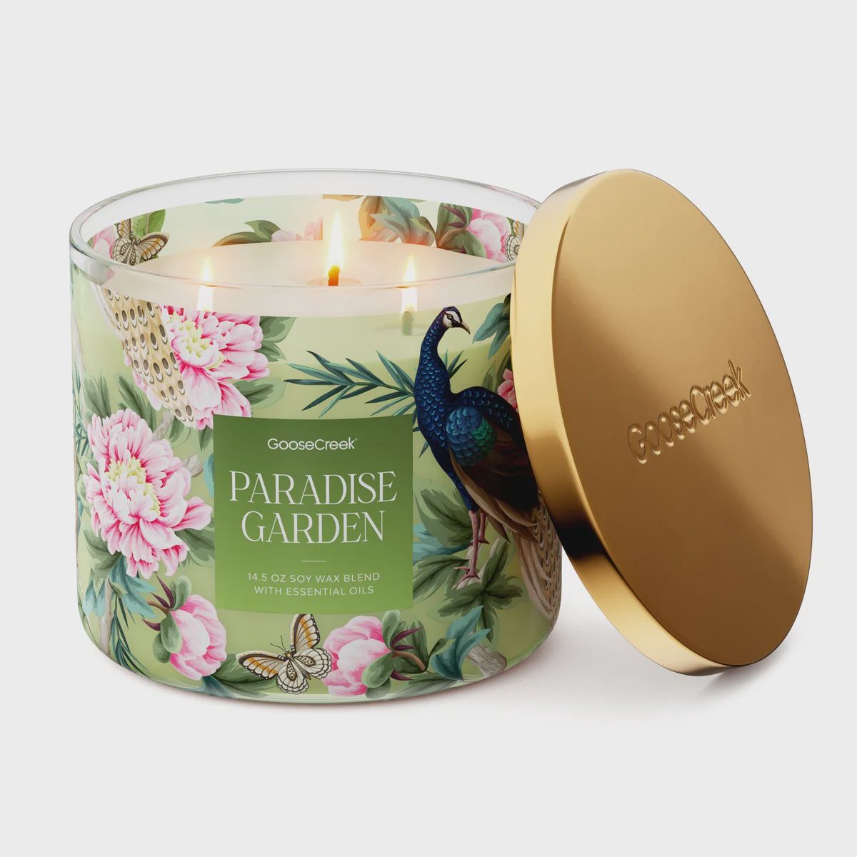 3 Wick Candle Paradise Garden