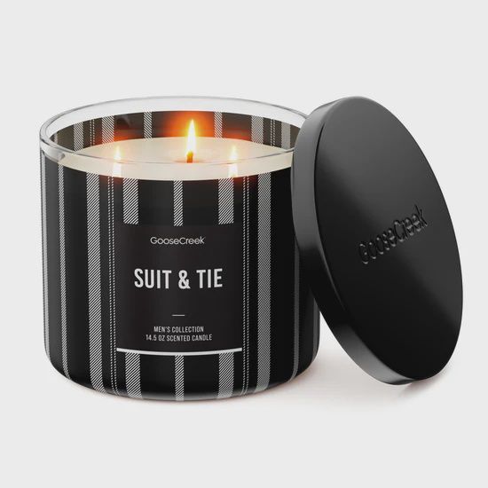 3 Wick Candle Suit &amp; Tie