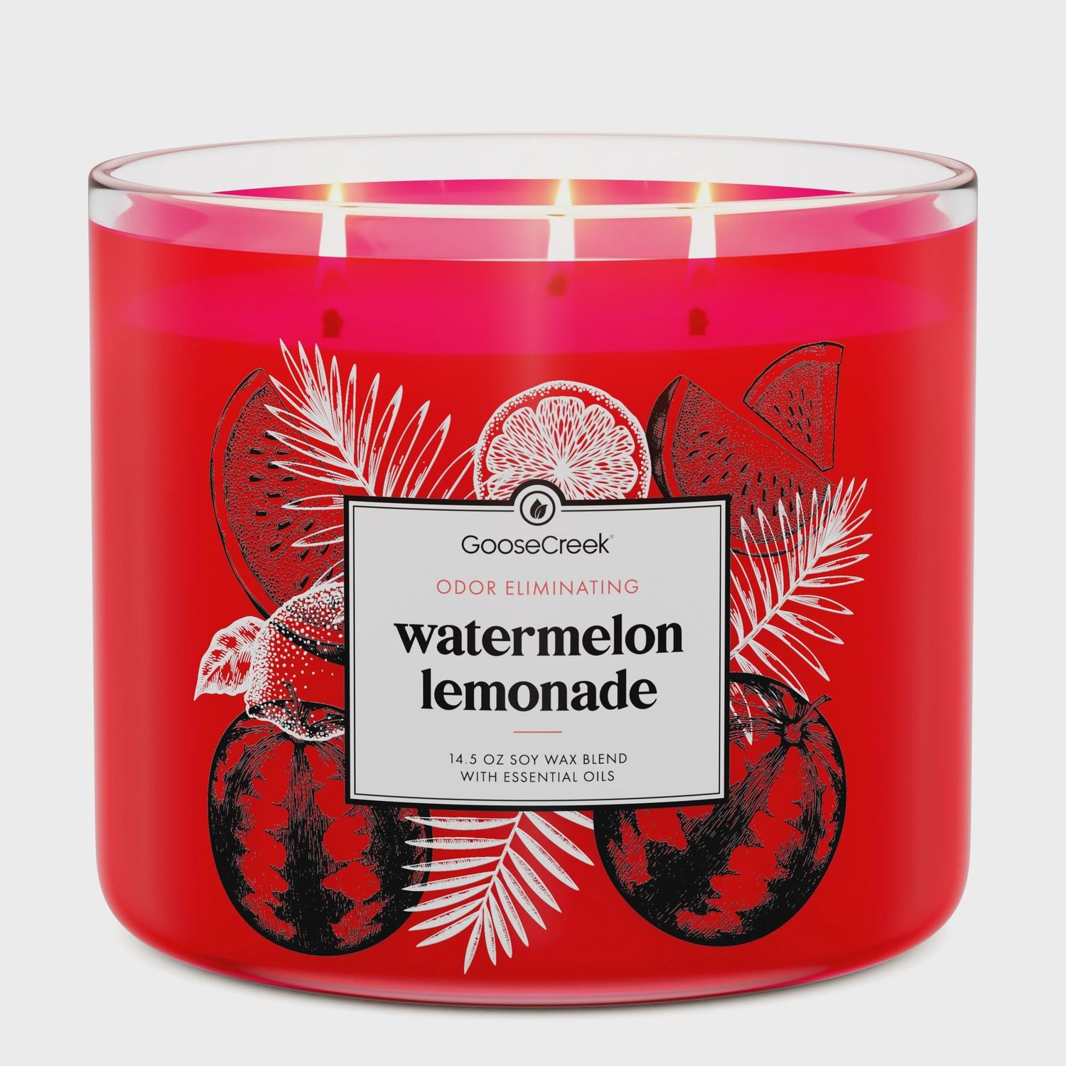 3 Wick Candle Watermelon Lemonade