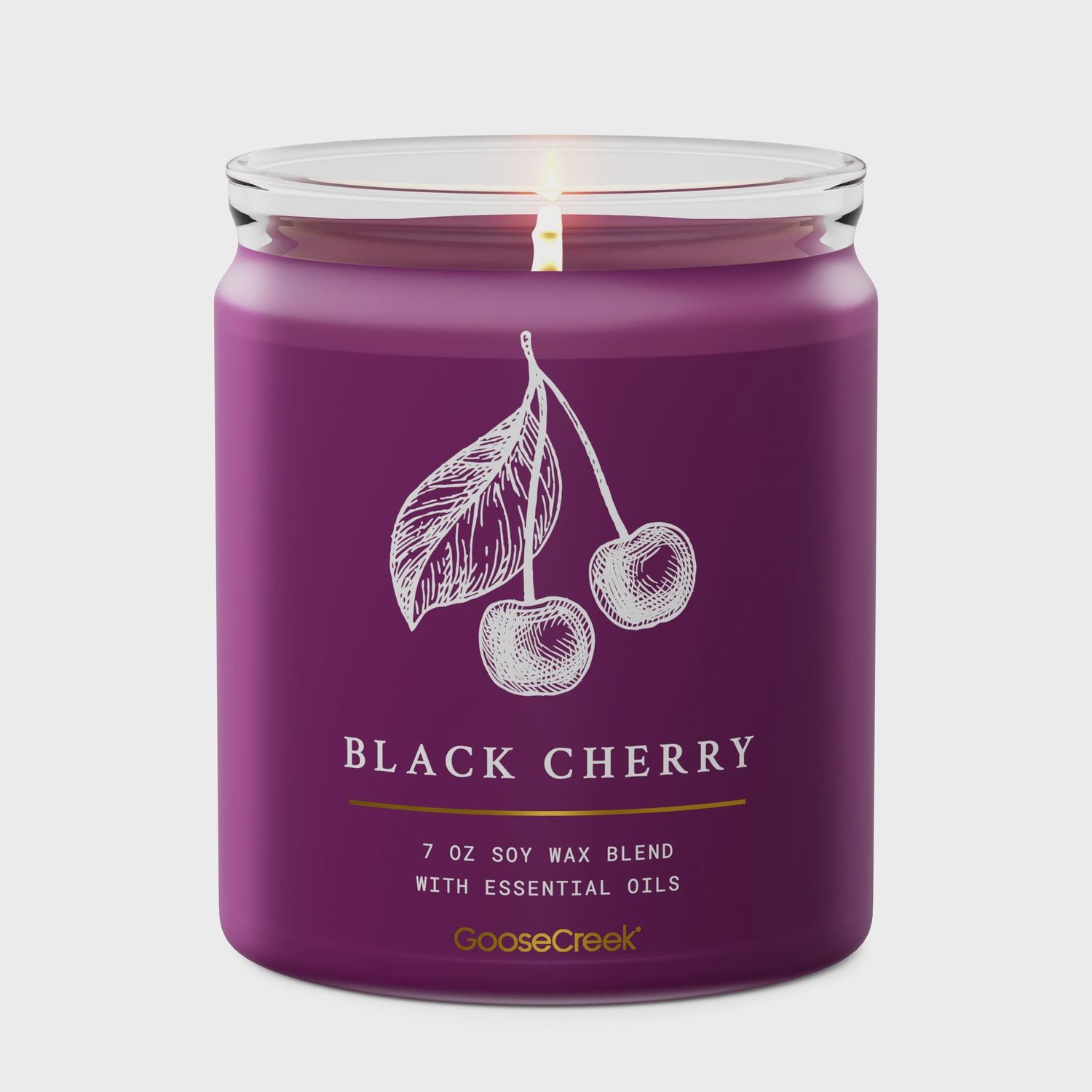 1 Wick Candle Black Cherry