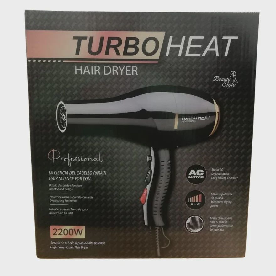 Hair Dryer Turbo Heat 2200W