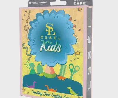 Smiling Dino Kiddie Cape