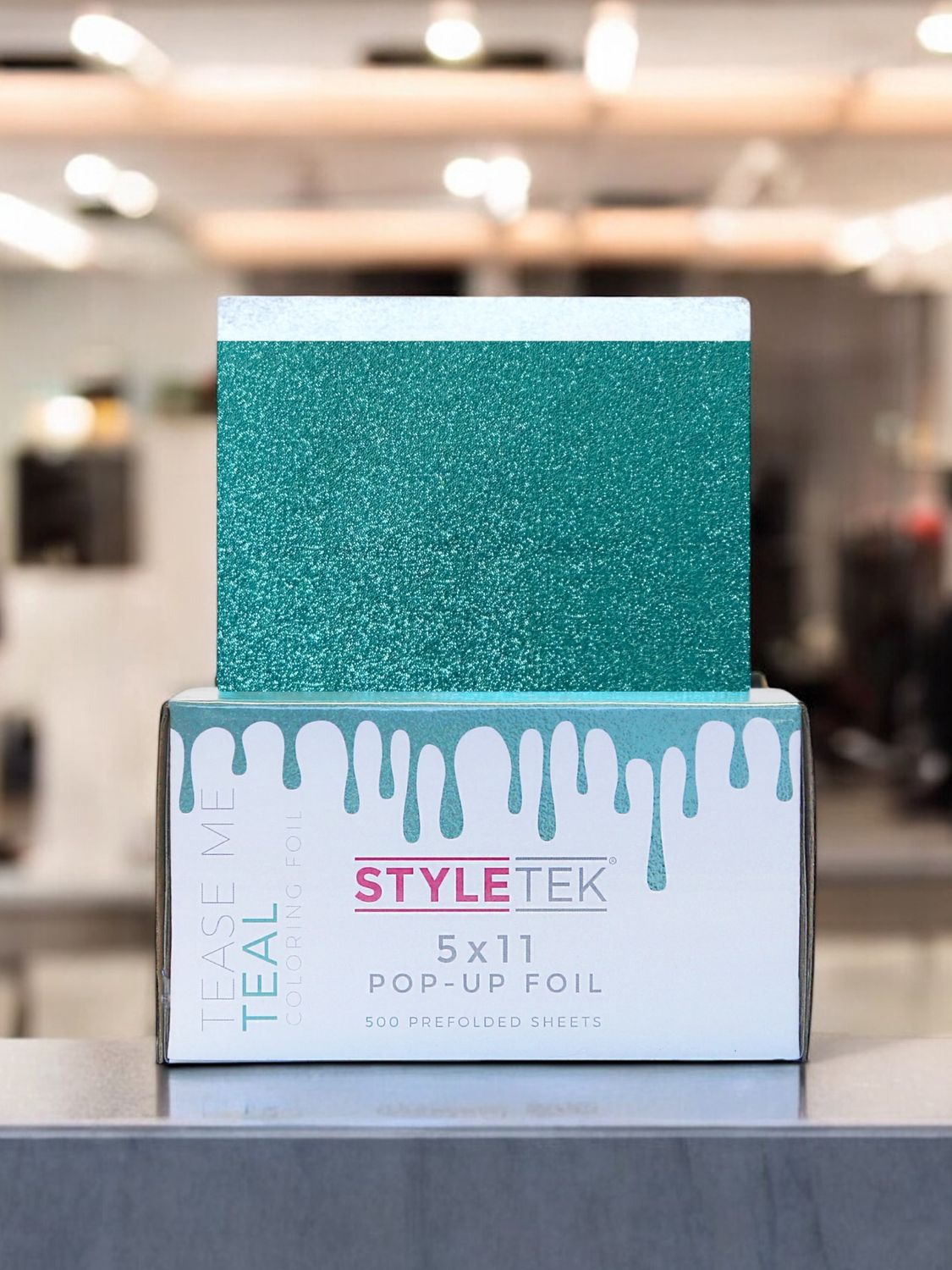 Tease Me Teal Popup Foil 500Ct