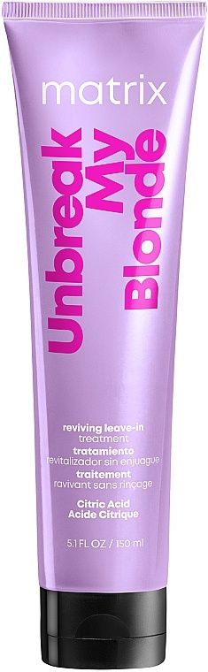 Matrix Total Results Unbreak My Blonde Leave - in Treatment 5oz