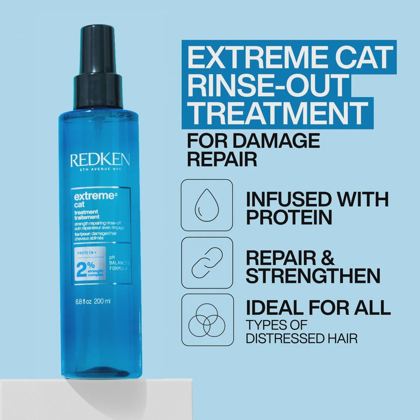 Redken Extreme Cat Rinse - Off Treatment 200ml