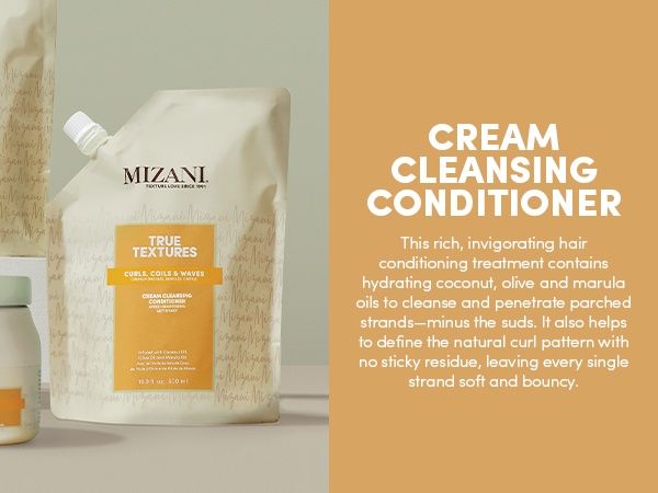 Mizani True Text Cream Cleansing Conditioner 16.9oz
