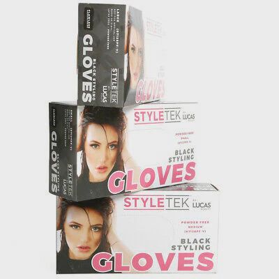 Black X - Large Gloves Powder Free Vinyl