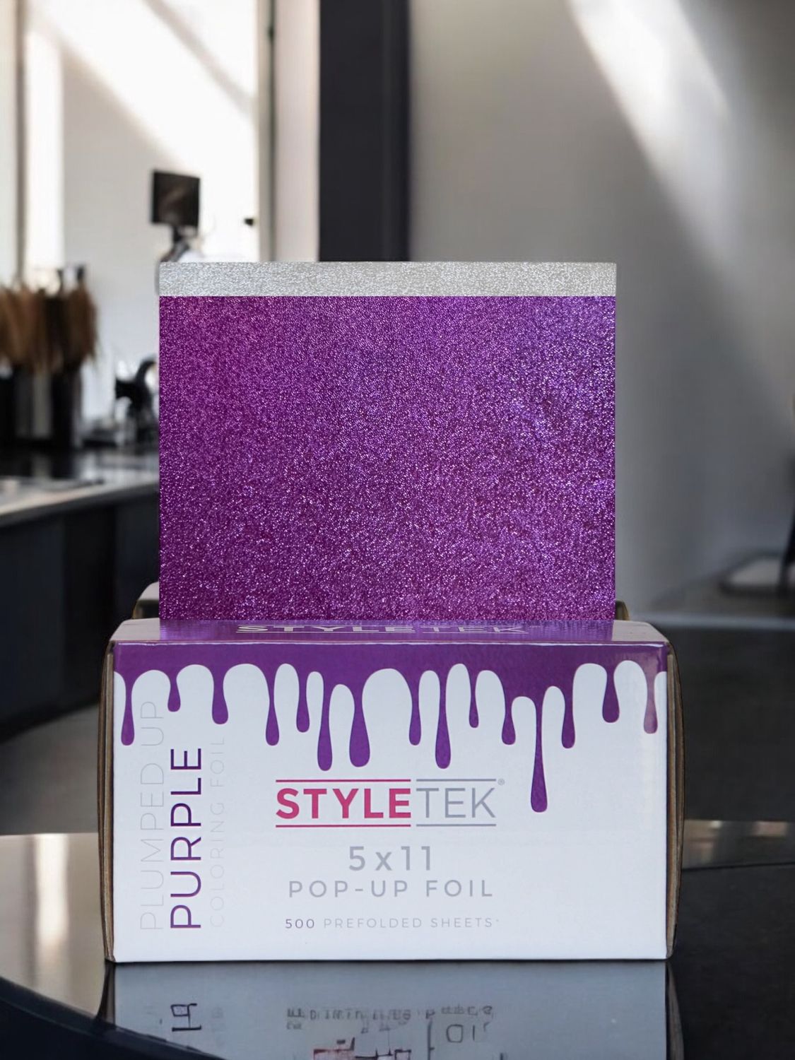 Plumped Up Purple Popup Foil 500Ct