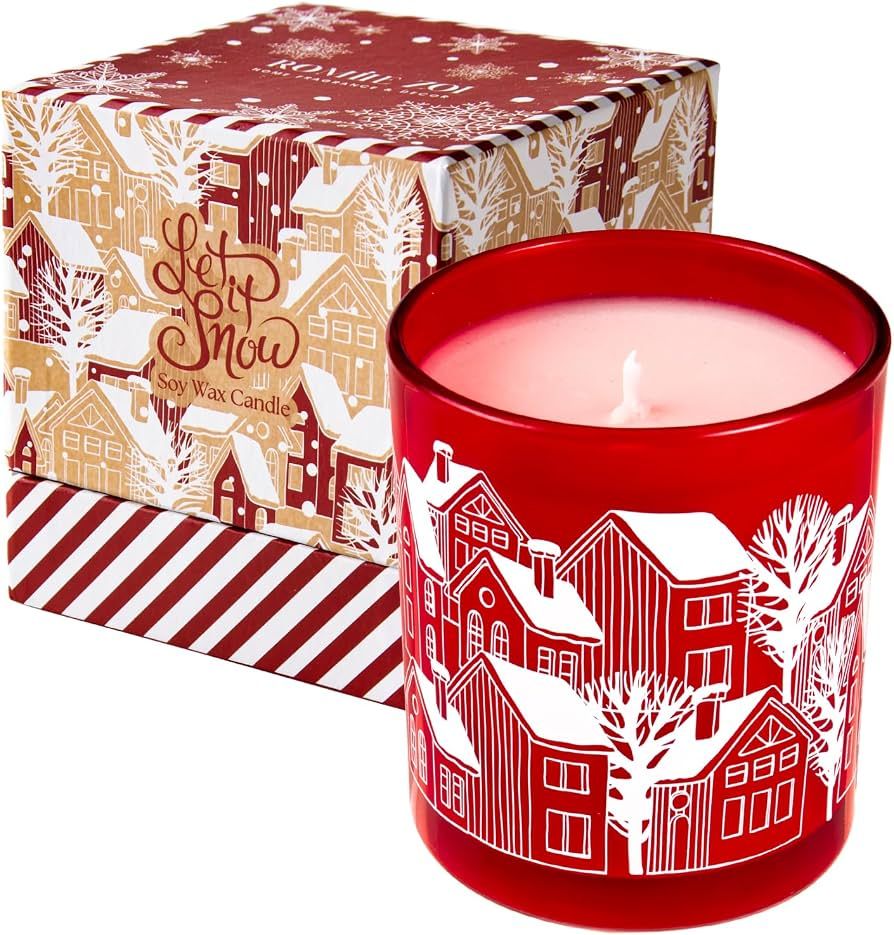 R.Z. Let It Snow Candle 6oz
