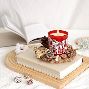 R.Z. Snowflake Candle 6oz