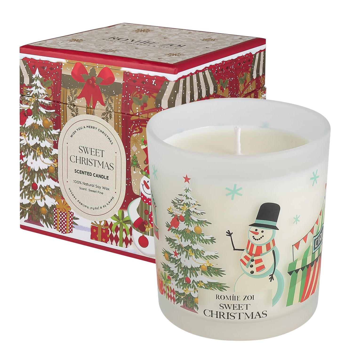 R.Z. Sweet Christmas Candle 6oz