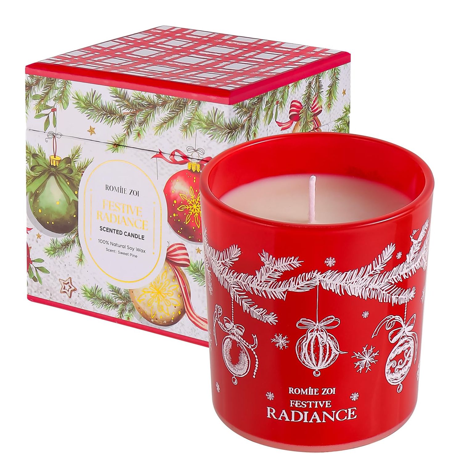 R.Z. Festive Radiance Candle 6oz