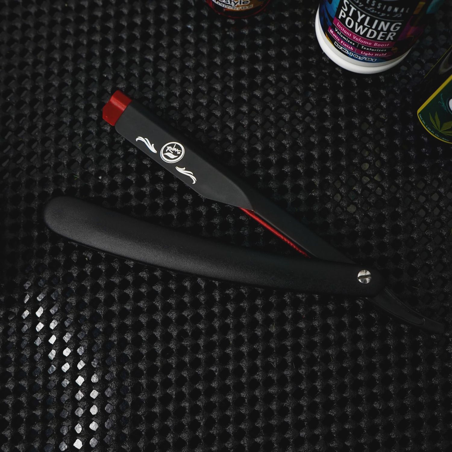 Rolda Clas Blk handle razor Red Cartridge