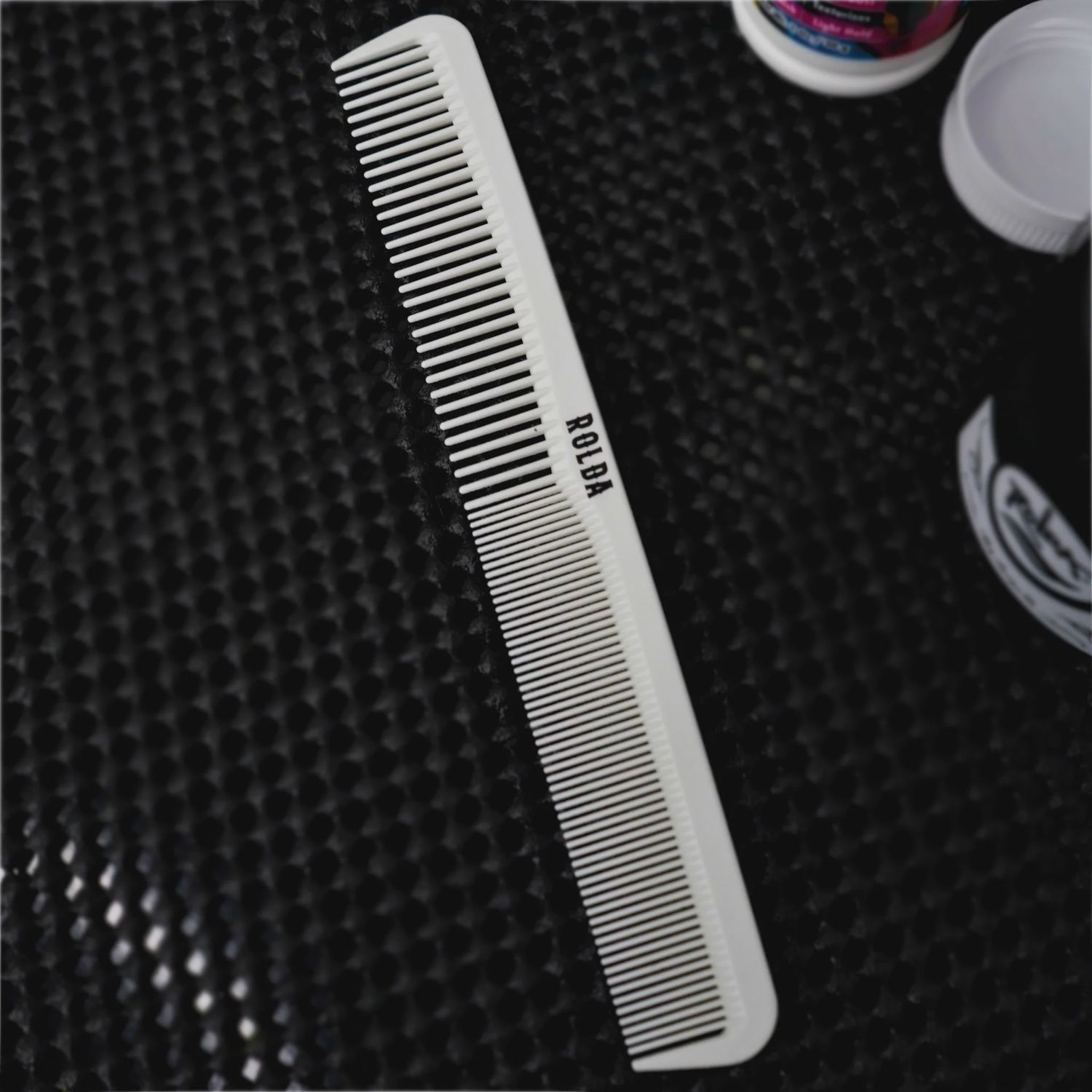 Rolda Barber Comb 7" - White