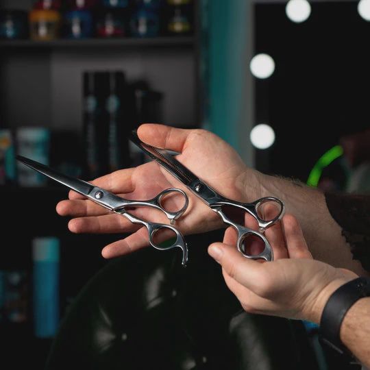 Rolda Silver Scissors Set 8" (Right Hand)