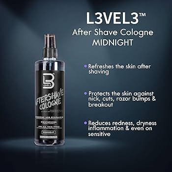 Level3 Aftershave Clg MIDNIGHT 400ml