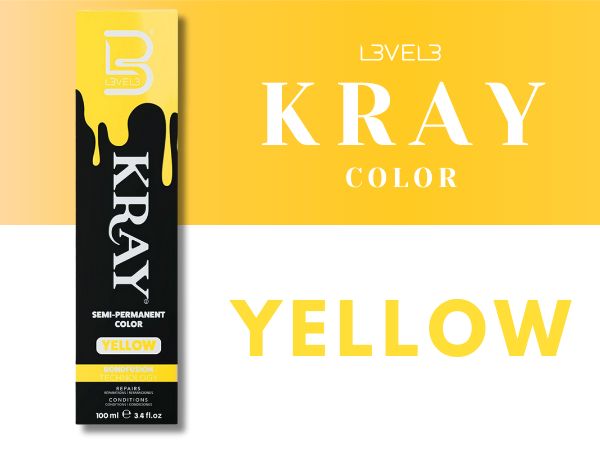Level3 Yellow Semi Permanent Clr 100ml