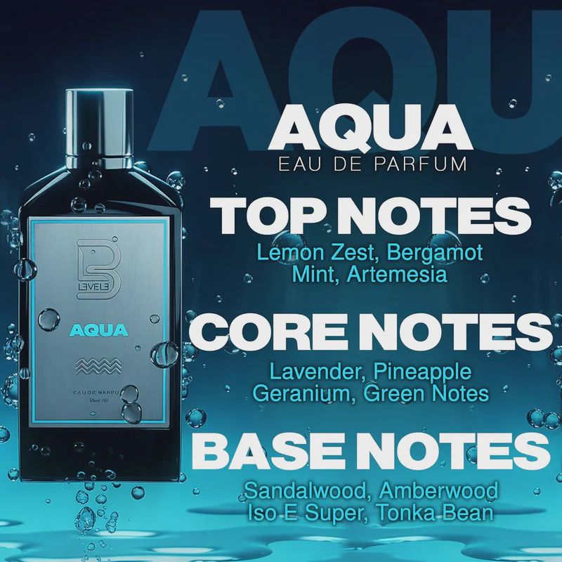 Level3 Eau De Parfum  AQUA 100ML