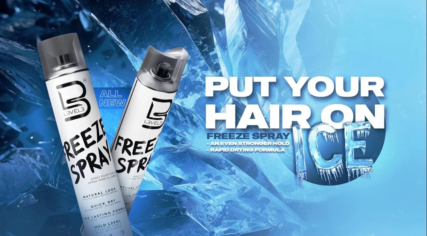 level3 Freeze Hair Spray 383gr