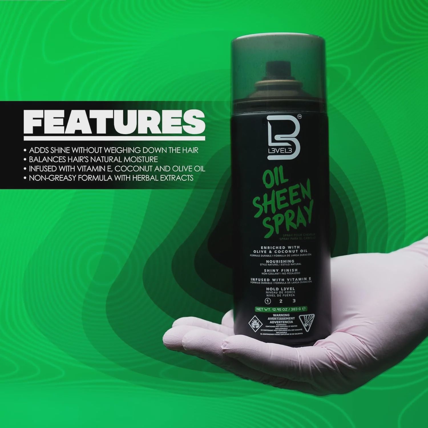 Level3 Oil Sheen Spray 383gr