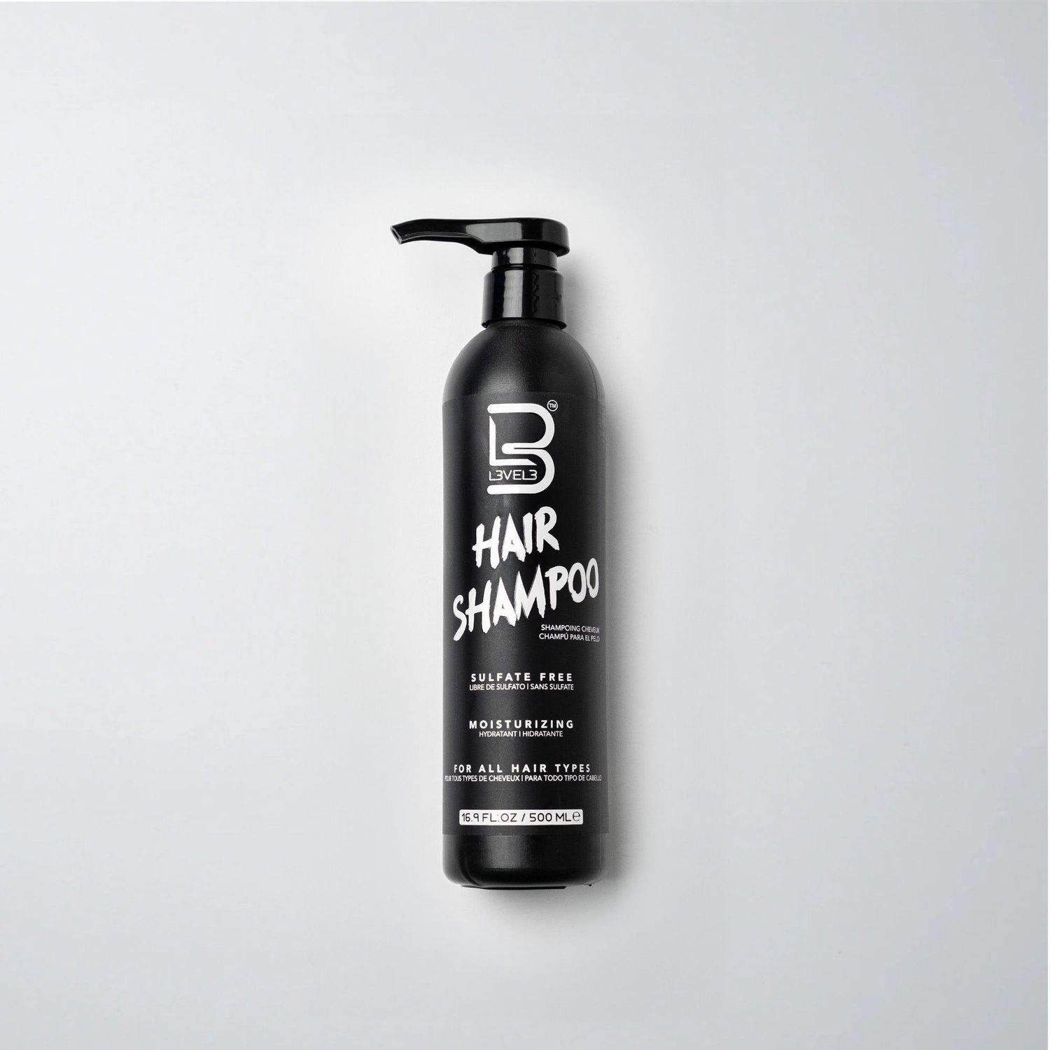 Level3 Sulfate Free Hair Shampoo 500ml