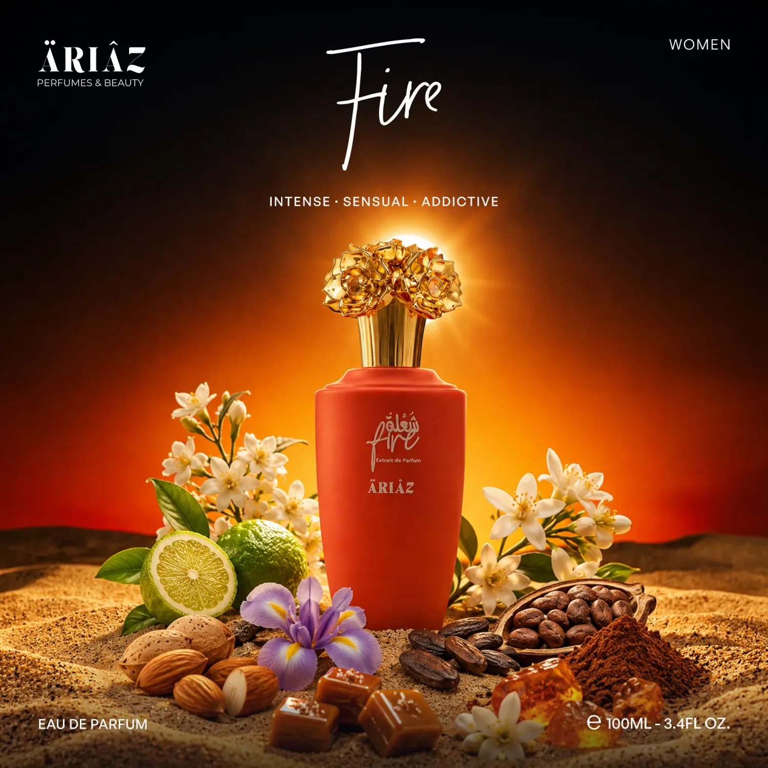 Ariaz F Fire Parfum Ext.100ml