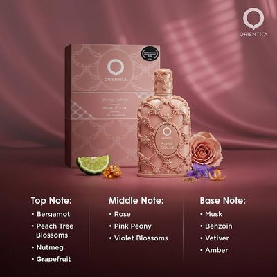 Orientica U  Rose Eclat  EDP 80ml