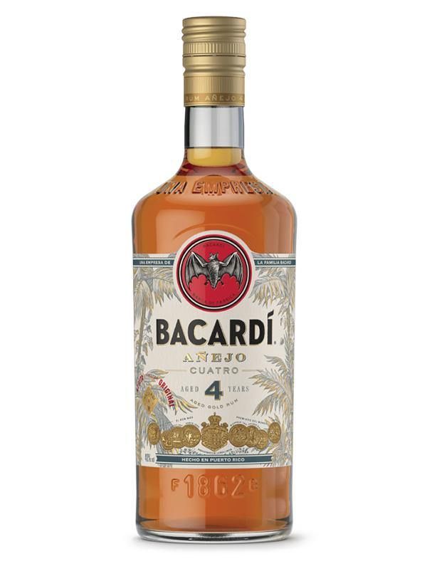 Bacardi Anejo Cuatro Rum 750ML