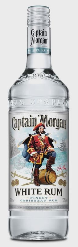 Captain Morgan White Rum 750ML