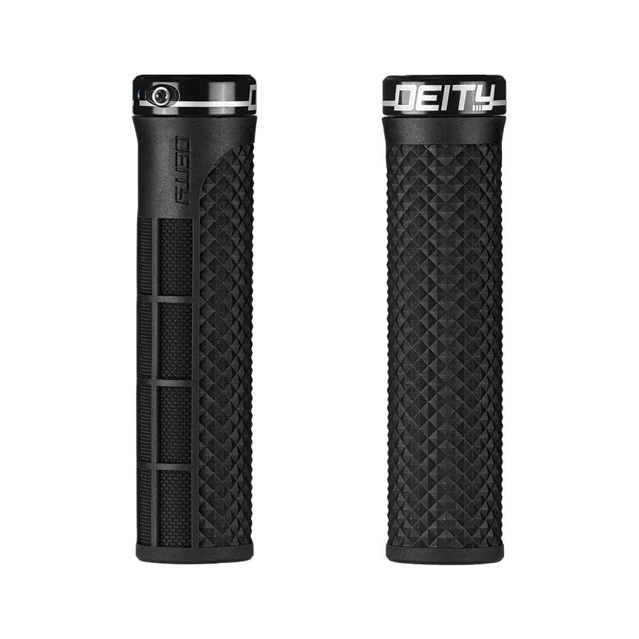 Deity LockJaw Handlebar Grips, Color: Black