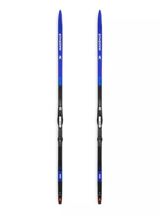Madshus Active Skin Cross-Country Skis with Touring Automatic Bindings