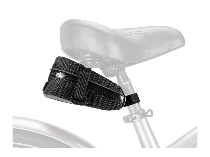 Electra Reflective Charcoal Saddle Bag
