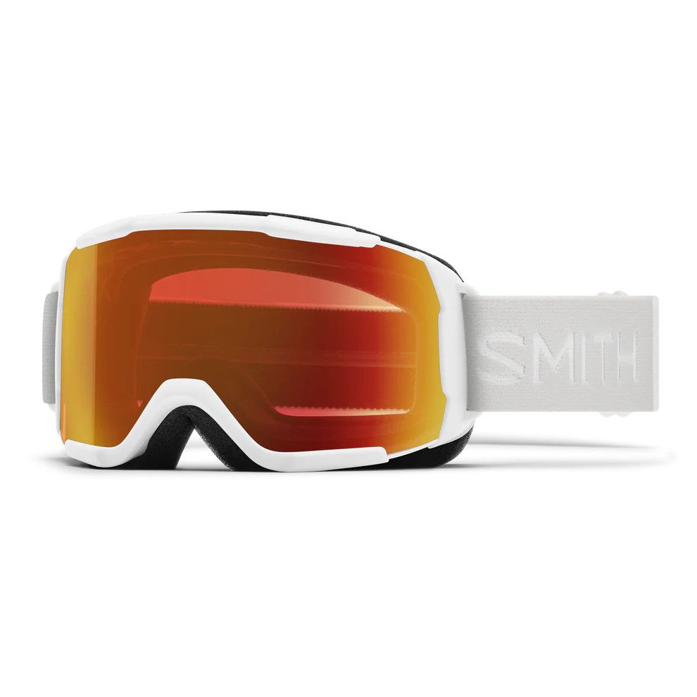 Smith Showcase OTG Goggles, Frame Colour: White Vapor, Lens Colour: ChromaPop Everyday Red Mirror