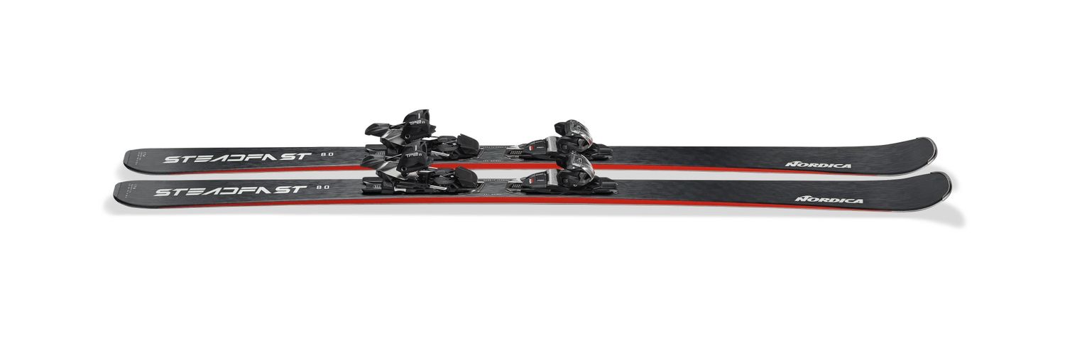 Nordica Steadfast 80 CA FDT All-Mountain Men's Alpine Skis With P2