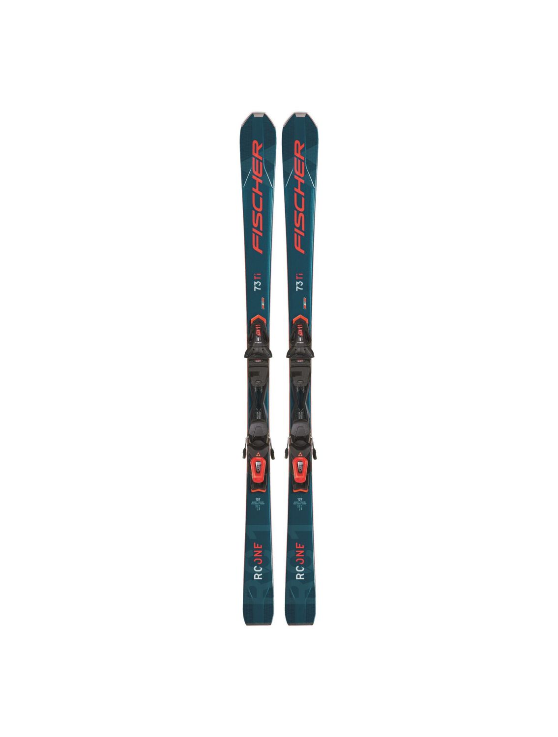 Fischer RC One 73 Ti All Ride + RS 11 PR Downhill Skis