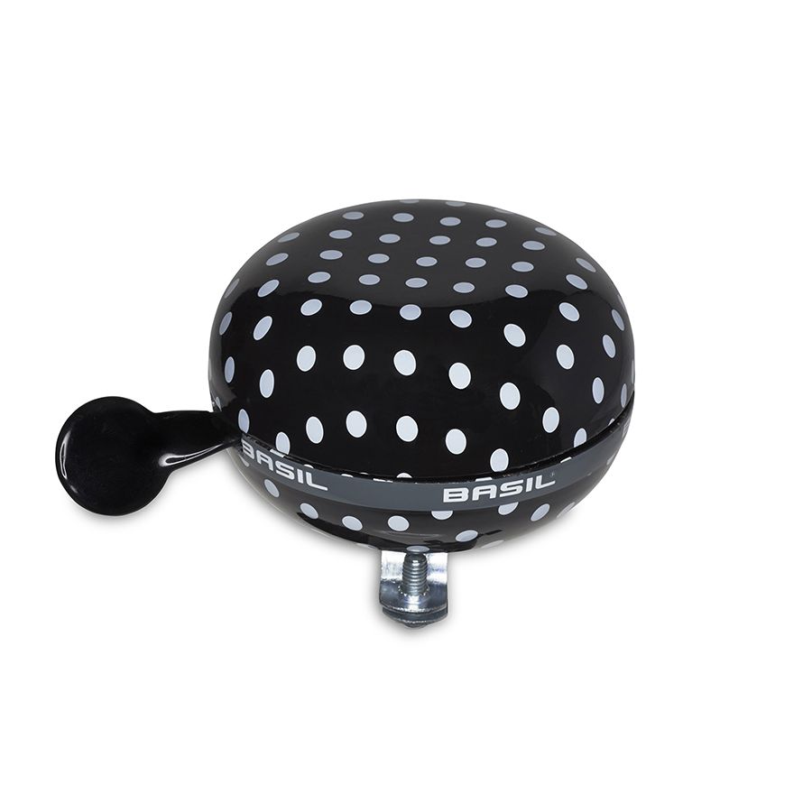 Basil Polka Dot Bell, Color: Black