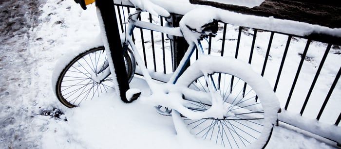 Winter Bike Storage