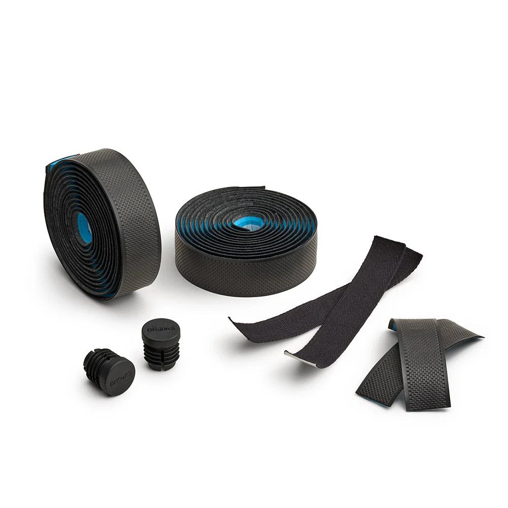 Brooks England Cambium Rubber Bar Tape, Color: Black