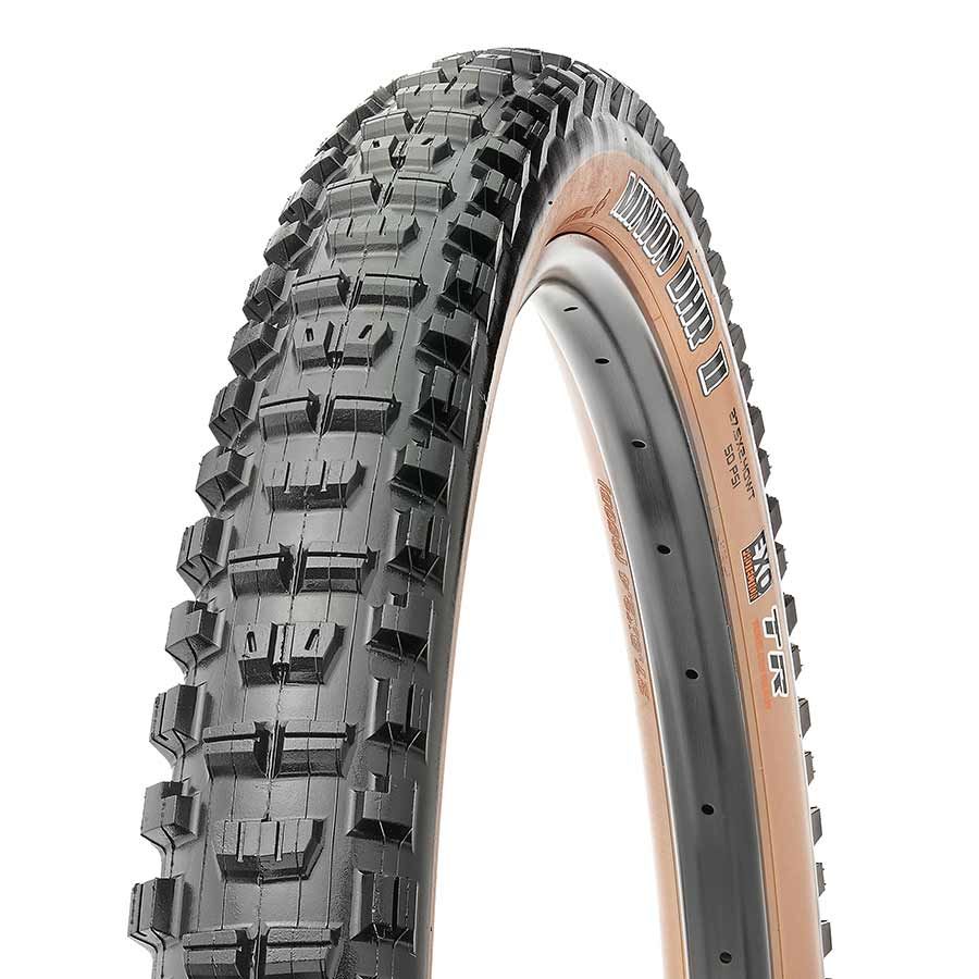 Maxxis Minion DHR2 Tire, 29''x2.40 Tubeless Ready, Dual, EXO, Wide Trail, 60TPI, Tanwall