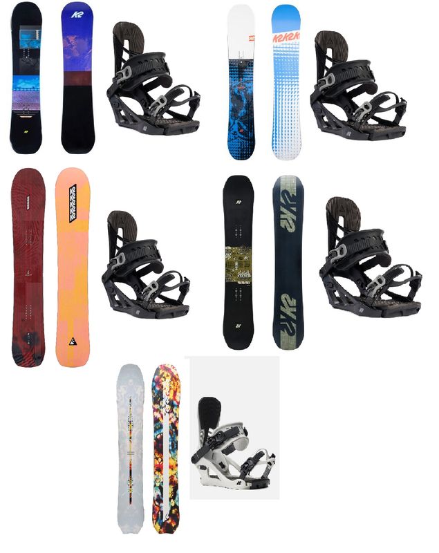 K2 Board &amp; Binding Bundles