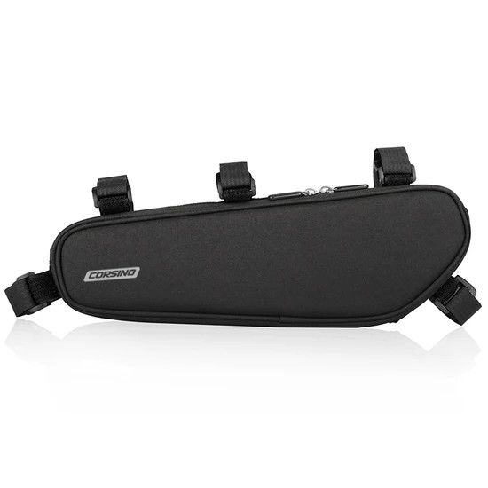 Corsino Shortcut Frame Bag, Color: Black, Size: 2.5L